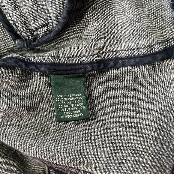 LAUREN RALPH LAUREN COTTON JEAN JACKET - Picture 5 of 6